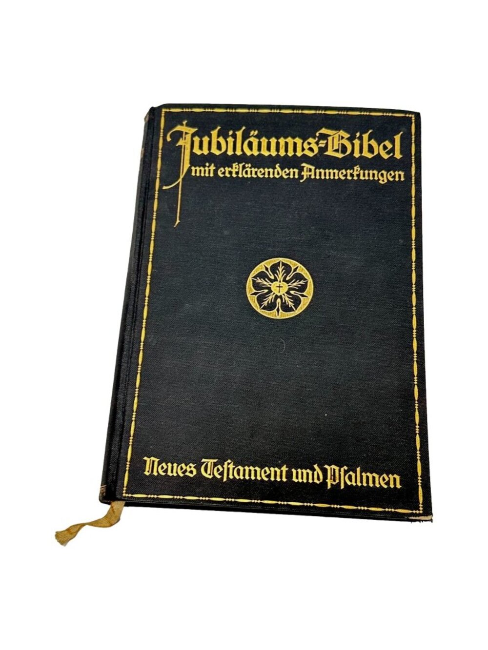 Jubilaums Bibel Bible German 1930 Wedding New Testament HC German Weimer